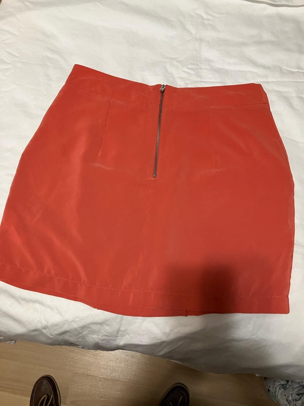 H&M Coral Bow-Front Mini Skirt - Picture 5 of 5